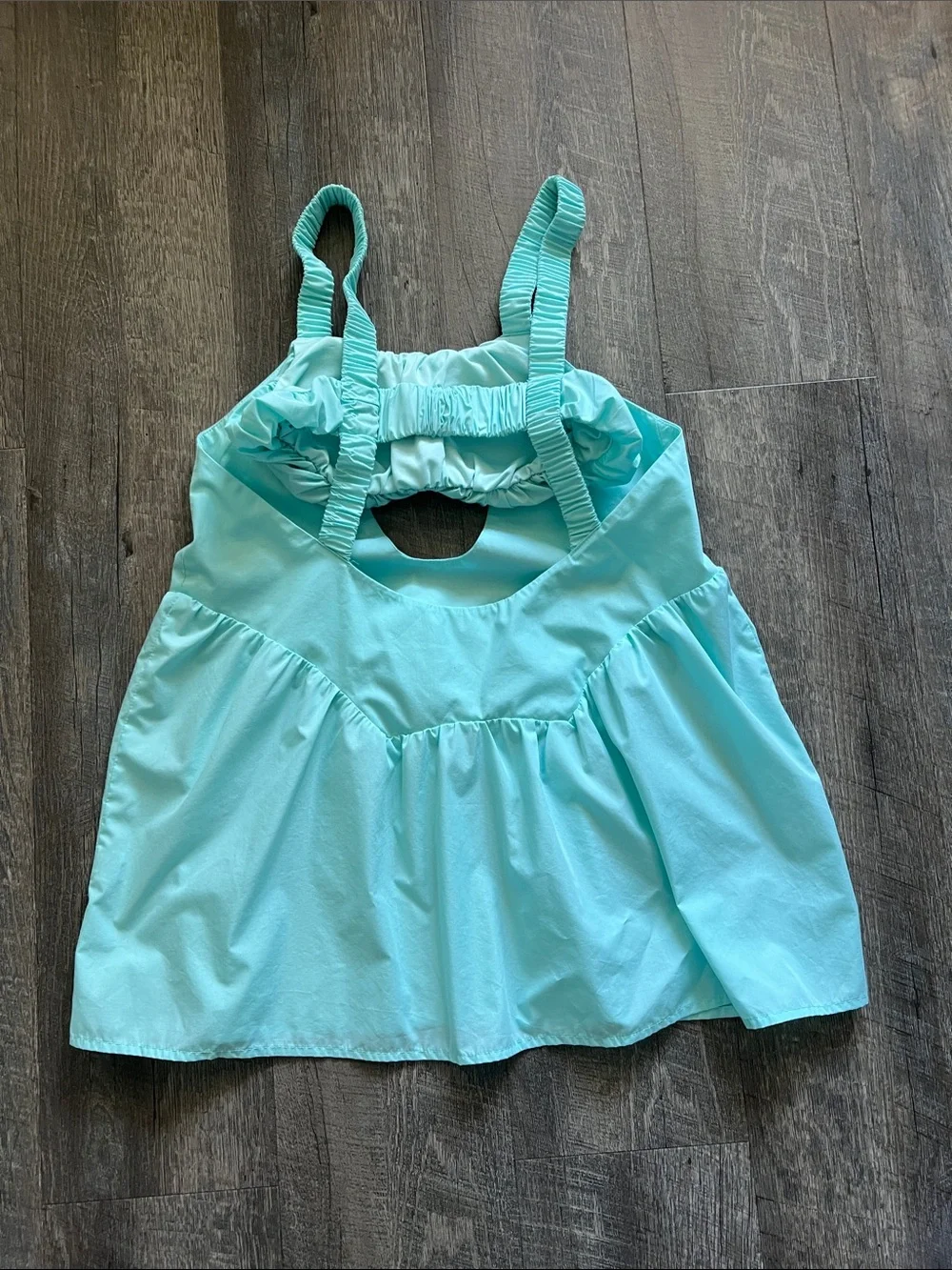 Amazon Women's Light Teal Romper Set